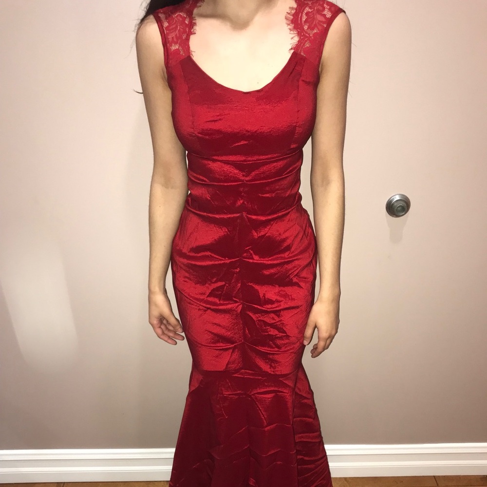 Red dress